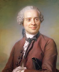 Muotokuva ranskalaisesta filosofista, kirjailijasta ja matemaatikosta Jean Le Rond d